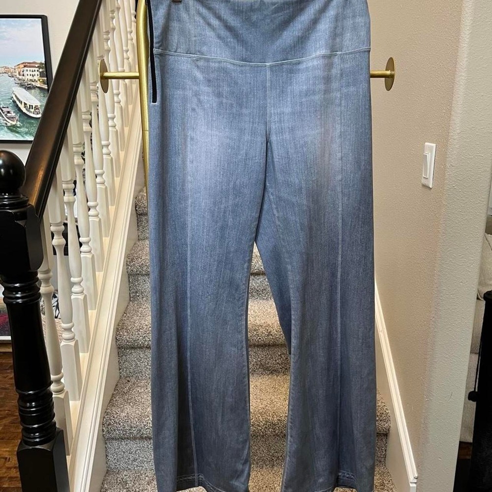 Lucy bootcut flare stretch pants whimsigoth leisure Y2K funky yoga 32"